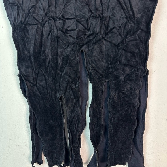 Vintage Rare 80’s TRIPP NYC Goth Black Strips And Tattered Skirt - Picture 7 of 10